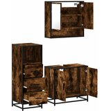  3-dijelni set kupaonskog namještaja boja hrasta drveni | shoptok.hr