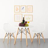 LEMON Set trpezarijskih plastičnih stolica 2+1 sto Skandi bela 25-KS008-25-KS001 | Eponuda.com