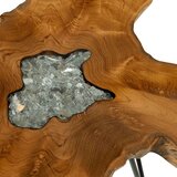  Stolić za kavu 70 x 45 cm od tikovine i poliesterske smole | Eponuda.com
