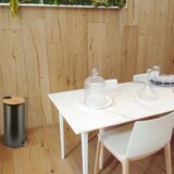Spirella Mat črn jeklen koš za smeti s pedalom 30 l Adonis – | Shoptok.si