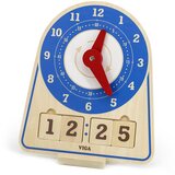 Viga drveni sat sat za učenje vremena montessori | shoptok.hr