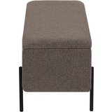 House Nordic Rjava klop iz tkanine bouclé Watford – | Shoptok.si