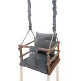  Otroška gugalnica 3v1siva 8337 | Shoptok.si