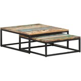  klubskih mizic 2 kosa trden predelan les | Shoptok.si