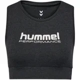 Ženski sportski top HMLPULSE Logo Light Support, Crni