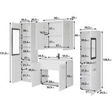 P & B Kopalnica Madrit, Barva Hrasta, Led, 5-Delno | Shoptok.si