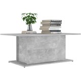  Stolić za kavu siva boja betona 102 x 55,5 x 40 cm od iverice | shoptok.hr