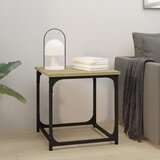 vidaXL Stranska mizica sonoma hrast 40x40x40 cm inženirski les Cene