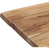  Blagovaonski stol od masivnog bagremovog drva 120 x 58 x 76 cm | Eponuda.com
