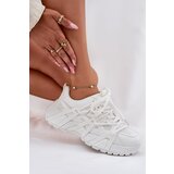 Boto Women's Sneakers With Double Lacing White Onivetta | Shoptok.si