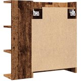  Kupaonski ormarić s ogledalom staro drvo 62,5x20,5x64 cm | shoptok.hr