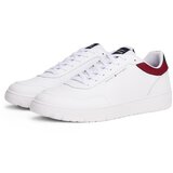 Tommy Hilfiger Nizke superge 'Basket Core' nočno modra / merlot / bela | Shoptok.si