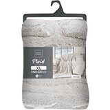 Douceur d intérieur Bež odeja iz mikropliša 180x220 cm Lynx – | Shoptok.si