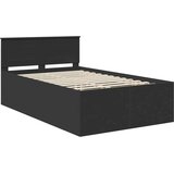  Okvir za krevet Crna 120 x 190 cm Konstruirano drvo - Crna 120 x 190 cm | shoptok.hr
