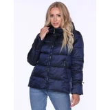 PERSO Woman's Jacket BLH220043F Navy Blue