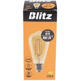 Blitz led žarulja E27 7 w 806 lm 2700 k ST64 amber Cijene