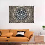  Slika - Oriental Flowers (1 Part) Narrow Brown 120x80 | shoptok.hr