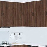 vidaXL Zidni kuhinjski ormarić s policom Smeđi hrast 57 x 57 x 100 cm Cijene