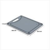 Modern Living FIVE DASKA ZA REZANJE NEO 29,8X23,5X1,3CM PP SIVA | shoptok.hr