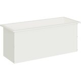  Vrtna posuda za sadnju s LED svjetlom Bijela 40 x 100 x 40 cm | shoptok.hr