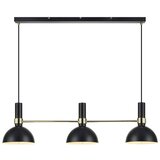 Markslöjd crna trostruka stropna lampa Larry Black Gold Cijene