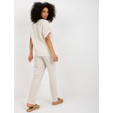 RUE PARIS Set-WN-KMPL-VE41/42.05-light beige | Shoptok.si
