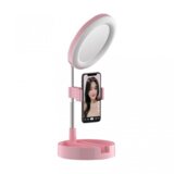 Selfie LED Ring light G3 16cm sa stalkom roze | Eponuda.com