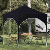  Rastezljivi šator za zabave 194 x 194 x 245 cm Antracit | shoptok.hr
