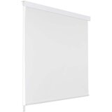 vidaXL Rolo zastor za tuš 80 x 240 cm bijeli | shoptok.hr