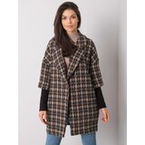 RUE PARIS Coat-CHA-PL-0466.05X-grey-black | Shoptok.si