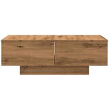 vidaXL Klubska mizica artisan hrast 90x60x31 cm inženirski les | Shoptok.si
