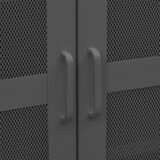  Industrijski sanduk za pohranu antracit 70x40x115 cm metalni | shoptok.hr