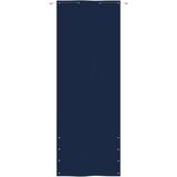 Balkonski Balkonsko platno modro 80x240 cm tkanina Oxford, (20702906) | Shoptok.si