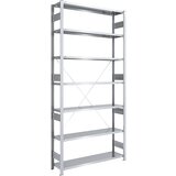 eurokraft pro Sestavljivi regal za velike obremenitve, pocinkan, višina regala 3000 mm, osnovni regal, ŠxG 1300 x 400 mm | Shoptok.si