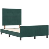  s opruga kutije Tamnozelena 120 x 190 cm Baršun | shoptok.hr