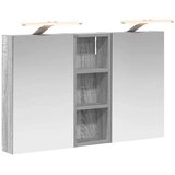  Komplet omaric za kopalnico z LED lučmi 3 pcs 80 x 10,5 x 50 cm, (5000246190) | Shoptok.si