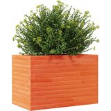  Vrtna sadilica voštano smeđe boje 70x40x45 5 cm od borovine | shoptok.hr