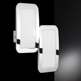 Wofi 4526.02.01.6000- set 2x led prigušiva zidna svetiljka saga LED/8W/230V | Eponuda.com