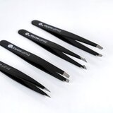 Brushworks kombinovani Set Pinceta - Crni 4 komada HD
