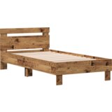 vidaXL Postelja iz starega lesa 90x190 cm - Narejena iz vezanega lesa | Shoptok.si