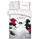 Mickey & Minnie Disney Mickey and Minnie Love posteljina sa dva lica 240x220cm | shoptok.hr