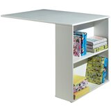 Vipack Bijeli podignuti dječji krevet od masivnog bora s prostorom za odlaganje 90x200 cm SCOTT – | shoptok.hr