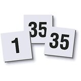magnetoplan Komplet magnetov s številkami, 10 x 10 mm, DE 2 kosa, številke 1 - 35 | Shoptok.si