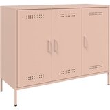 vidaXL Komoda roza 100,5x39x79 cm hladno valjano jeklo, (21274236) Cene