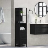 Set namještaja za kupaonicu Crni hrast 35 x 37,5 x 166 cm | shoptok.hr