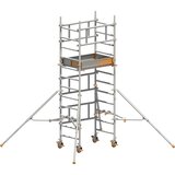 Layher Pomični oder za eno osebo SoloTower, velikost ploščadi 1,15 x 0,8 m, delovna višina 4,15 m | Shoptok.si