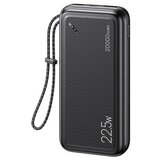 Usams - Power Bank PB60 (US-CD168) - Dual USB s uzicom Quick Charge 3.0 PD 3.0 20000 mAh 22.5 W - crna | shoptok.hr