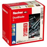 Fischer Plastična tipla za gips DuoBlade S DIY s vijkom 20/1 | shoptok.hr