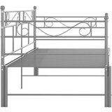  Za krevet na razvlačenje sivi metalni 90 x 200 cm | shoptok.hr