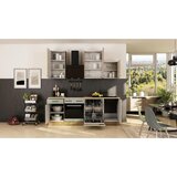 Flex-Well Kuhinjski Blok Z Aparati Cara, Zelena, Barva Hrasta | Shoptok.si